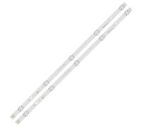 BWBVHRHZY Tira de retroiluminación LED (2) Compatible con LG 32LF510 32LH510 32LH512 32LH565 32LH595 32LF580 32LH600 32LH520 32LH570 32LH602 SSC_32LJ57_S_5LED(2 Set)