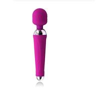 Bwer Consoladores inalámbricos Vibrador Varita mágica para Mujeres Estimulador de clítoris Masajeador Recargable USB Juguetes sexuales para adultos-002C Púrpura
