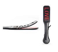 Bwer Paleta de azotes de Cuero de Dos Capas para Hombres, Mujeres, Parejas, Juegos para Adultos, Productos sexuales para vencer a la lencería Sexy sumisa