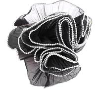 BWESOO Ramo de papel de malla para envolver flores, color negro, de 4.3 yardas, para embalaje floral, para floristería, cintas y envolturas florales