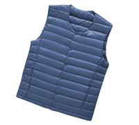 BweStilm Chaleco acolchado para hombre, chaqueta de entretiempo para exterior, chaqueta de invierno, fina, deportiva, chaleco de trabajo, elegante y ligero, chaleco de plumón, chaleco para correr