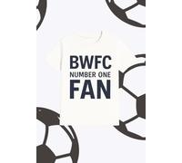 BWFC Number One Fan Notebook: Football Fan Gift for Die-Hard Supporters - Perfect for Number One Fans of a Historic Club | 100 Pages | Paperback | Lined Paper