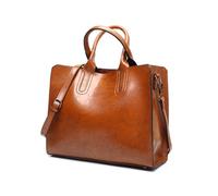 BWGHBH Elegante mini bolso tote/bolso de mano de piel para mujer Piel de tendencia Tamaño A4 bandolera bidireccional con múltiples bolsillos Granate