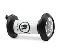 Bwintech 1 uds Mirillas para puertas a prueba de fuego con certificación UL latón macizo 200 grados, 14mm de diámetro 35-60mm de longitud, acabado negro, con cubierta de visor