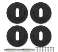 Bwintech 2 Pares 52MM Negro Mate Bocallave Bocallave Cubierta