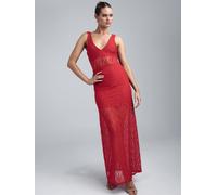 BWLDR Vestido de noche 'SOLO' rojo sangre 36 rojo sangre