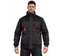 BWOLF Atlas Chaqueta de trabajo multifuncional para hombre, chaqueta de trabajo, chaqueta de trabajo, chaqueta de cintura resistente, gris, M