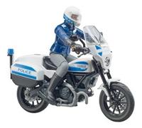 bworld Scrambler Ducati motocicleta de policía, Automóvil de construcción