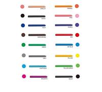 BWR Artline Stix - Rotuladores para colorear (1,2 mm, punta de dibujo, 16 unidades)