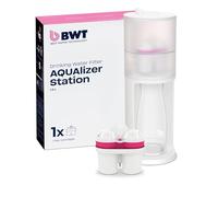 BWT AQUAlizer Station | Filtro de agua | incluye 1 cartucho de filtro de magnesio | estación de filtro de agua con jarra de cristal | Filtros de agua potable | filtra cal, cloro, plomo y cobre