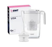 BWT Vida - Filtro de agua (2,6 L, incluye 6 cartuchos de filtro suave)