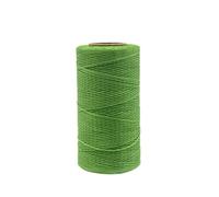 BWUHDKS Hilo de coser de nailon, 50 m, 150 D, 0,8 mm, hilo encerado plano for coser zapatos a mano, grosor de cuero.(18)