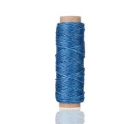 BWUHDKS Hilo de coser de nailon, rollo de 30 m, duradero, for manualidades, costura a mano, cuero, hilo encerado, color rojo(Blue)