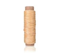 BWUHDKS Hilo de coser de nailon, rollo de 30 m, duradero, for manualidades, costura a mano, cuero, hilo encerado, color rojo(Light Coffee)