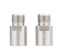 Bwuikim 1 par de pedales de aleación para bicicleta de carretera, extensores de pernos de extensión para bicicleta, espaciadores, bielas de pedal de bicicleta de montaña, accesorios, extensiones