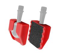 Bwuikim Convertidores de pedal de bicicleta antideslizantes, adaptadores sin clip a paso plano, control mejorado y accesorios de ciclismo portátiles, adaptador portátil para bicicleta