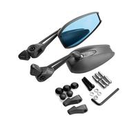 Bwuikim Extremo del manillar de motocicleta, reflector retrovisor ajustable, convexo, antirreflejos, para vehículo eléctrico U+B, U1D, 2 piezas, soporte para teléfono para motocicleta, accesorios para