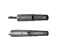 Bwuikim Guardabarros retráctil para bicicleta, delantero y trasero, ajustable, fácil de instalar, fácil de instalar