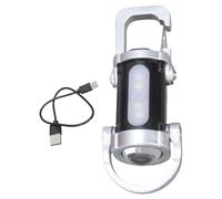 Bwuikim Linternas recargables por USB, lámpara de trabajo portátil, linternas LED pequeñas, llavero de luz para trabajo nocturno, linternas de bolsillo recargables por USB duraderas
