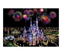 Bwuikim Pintura de arco iris para adultos, papel para rascar, decoración del hogar, pinturas artísticas de paisaje para adultos