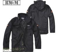 BWuM CHAQUETA DE CAMPO M65 2en1 + PARCHE Y BANDERAS EJÉRCITO CHAQUETA DE INVI...