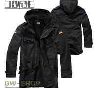 BWuM PARKA DEL EJÉRCITO ALEMÁN CON FORRO Y BANDERAS BW PARKA DE CAMPO BORDPAR...