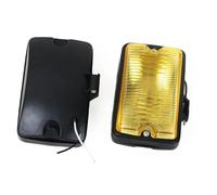 BWVMVB Conjuntos faros Luz Antiniebla Delantera Para Coche, Luz De Conducción DRL, Foco Para Peugeot 205, Para GTI, CTI, 106, 306, Mi16, H3 Coche Faros Delanteros(Yellow-2pcs)
