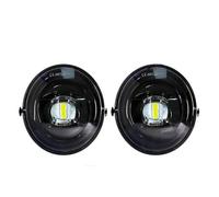 BWVMVB Faros Antiniebla Luces Antiniebla LED Angel Eyes Para Toyota Para Tacoma Para Tundra Para Sequoia (2005-2015) Lente Transparente Para Luz Diurna (DRL) Luces Antiniebla(LED White Only)