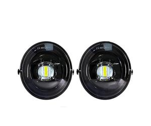 BWVMVB Faros Antiniebla Luces Antiniebla LED Angel Eyes Para Toyota Para Tacoma Para Tundra Para Sequoia (2005-2015) Lente Transparente Para Luz Diurna (DRL) Luces Antiniebla(LED White Only)