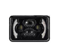 BWVMVB Luces Exploradoras Moto Faro LED Para Suzuki DRZ250 2001 2002 2003 2004 2005 2006 2007, Proyector Halo, Haz Alto-bajo Sellado