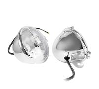 BWVMVB Luces Exploradoras Moto Faros Antiniebla Delanteros Auxiliares Para Sportster XL883 1200 72 48 Dyna Softail(2 piezas)