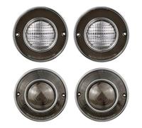 BWVMVB Trasera Recuperación Luces Para Chevrolet Para Corvette Para C3 1975-1979, Cubierta De Lente De Luz De Reproducción De Luces Traseras De Marcha Atrás 4 Piezas (sin Bombilla)