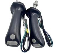 BWZJS 1 par de palancas Mando 3 Botones aptas for Excavadora REXROTH Joystick de Excavadora