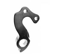 BWZJS 1 Pieza de patilla Cambio Bicicleta for GT, Atidh0183 GTR Zaskar Cinelli Schwinn Vantage Bottecchia MTB Cuadro Carbono Mech Dropout Patilla de Cambio de Bicicleta(Black 1PC Cast Hanger)