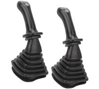 BWZJS 2 manijas de Joystick for Excavadora, 3 Botones, for DH DX150 215 225 300 370-9C, reemplazo con Cubierta Antipolvo Joystick de Excavadora