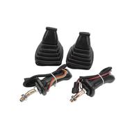 BWZJS 2 palancas de Mando for Excavadora con Cubierta Antipolvo, for Mini, Palanca de Mando de Repuesto, for Doosan DX150-370-9C, palancas de Control de Alta Resistencia Joystick de Excavadora