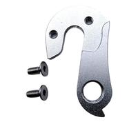 BWZJS 2 Piezas de Bicicleta Mech Dropout, for KHS, 3180 Xc24 MTB Gear Rear Derailleur Rd Hanger Gravel Carbon Mountain Bike Frame 29Er Hook Patilla de Cambio de Bicicleta(Black QA000312SP2)