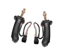 BWZJS 2 Piezas L + R 3 Botones Joystick de Excavadora Assy Handle, for Doosan DX150 215 225 300 370-9C Joystick de Excavadora