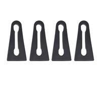 BWZJS Amortiguador de bloqueo puerta coche for Skoda, Fabia, KODIAQ, Octavia, A4, A5, A6, A7, Rapid, Superb, Yeti, Seat, Altea, Ibiza, Leon Estabilizador de movimiento de carrocería(4Pcs)