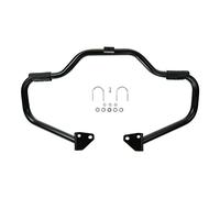 BWZJS Barra de protección for Motor de 1,25 Pulgadas, for Harley, Dyna Street Bob Wide Super Glide Low Rider Fat Bob FXDB FXDF FXDL FXDWG FXDC Barra de protección para Motocicleta(Schwarz)