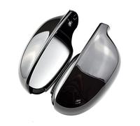 BWZJS Car Side Rearview Mirror Covers Caps, for VW, for Golf, 5 R32 GTI Standard 2006-2009 Shell Case Replacement Carbon Fiber Reemplazo de la cubierta del espejo retrovisor del(Bright black)