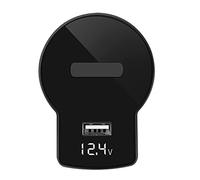 BWZJS Cargador de teléfono for, Serie 5 F10 F18 520i 523i 535i, Placa de Carga inalámbrica for automóvil, Adaptador de Corriente, Almohadilla de Carga rápida Cargador de Coche(For f10 f18)