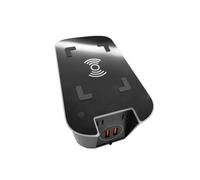 BWZJS Cargador inalámbrico QI for Coche de 15 W, Carga rápida por USB for teléfono móvil, for, XC60, S60, V60, C60, XC90, S90, V90, 2018, 2019, 2020, Accesorios Cargador de Coche(For Black XC60 S60)