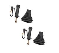 BWZJS Conjunto de Palanca de Mando for Excavadora de 2 x 3 Botones con Engranajes y Cubierta Antipolvo, for Doosan DX150 215 225 300 370-9C, Derecha Joystick de Excavadora