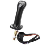 BWZJS Conjunto de Palanca Mando for Excavadora 3 Botones, 2 Piezas for aleación Aluminio con 6 Pines, for Doosan DH DX150 215 225 300 37020119C Joystick de Excavadora