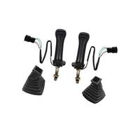BWZJS Conjunto de Palanca Mando for Excavadora 3 Botones con Engranaje manija y Cubierta Antipolvo Joystick de Excavadora
