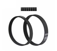 BWZJS Correa dentada de 2 uds, for Dyson, DC17, aspiradora vertical, cinta transportadora con engranajes, repuestos for electrodomésticos Correa de transmisión de aspiradora(Width 8mm x 2)