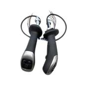 BWZJS For excavadoras de Ruedas 300lc, 380lc, 420lc y 700lc, Piezas modificadas, Pinza for Troncos, Agarre for, Palanca Mando Rexroth 34 Botones, Mango en Forma V Joystick de Excavadora