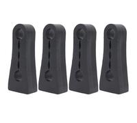 BWZJS For Toyota, Camry XV30 2001-2018, for Land Cruiser, Prado J120, amortiguador de cerradura puerta, sello, protector amortiguación impactos Estabilizador de movimiento de carrocería(4Pcs)