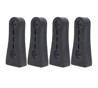 BWZJS For Toyota, for RAV4, XA20 XA30 XA40 XA50 2001 2002-2022, amortiguador de cerradura puerta, sello, protector amortiguación impactos Estabilizador de movimiento de carrocería(4Pcs)